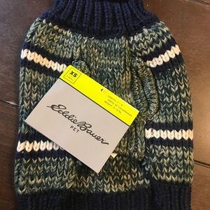 Eddie Bauer pet sweater